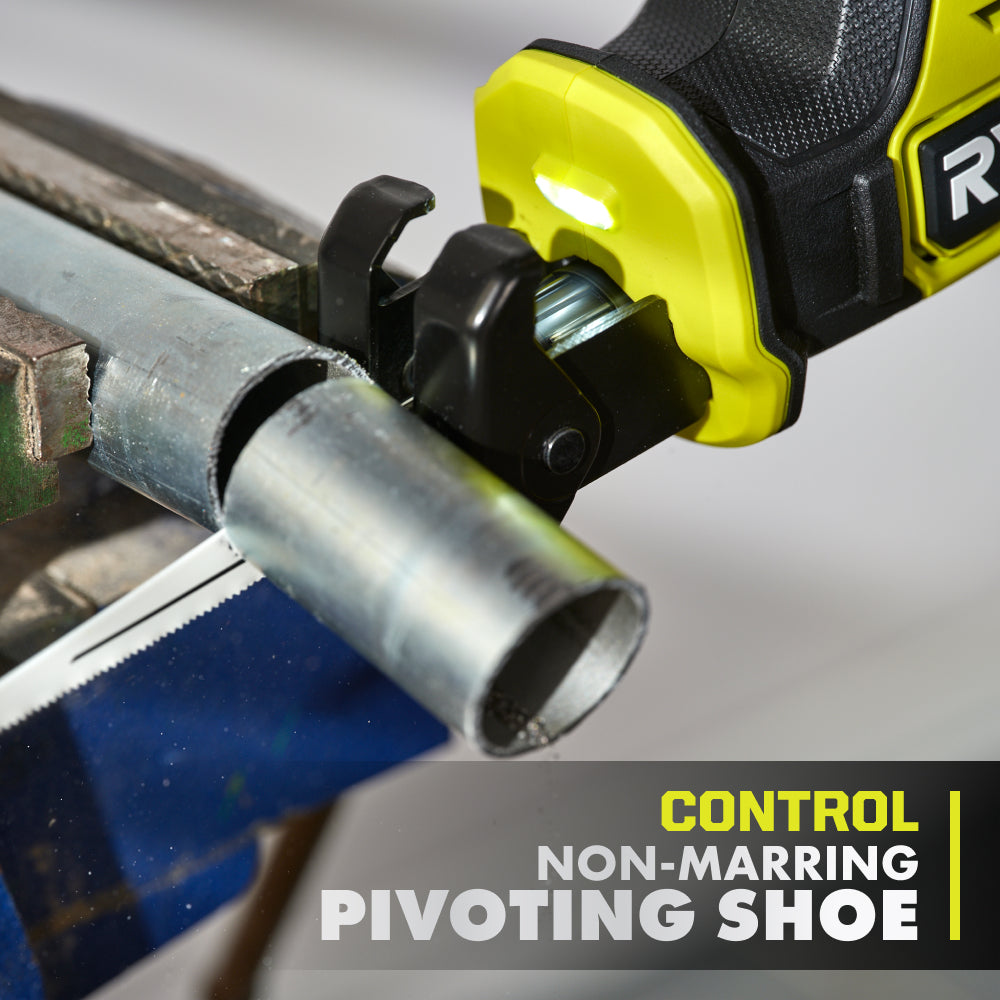 18V ONE+ HP COMPACT BRUSHLESS ONE-HANDED RECIPROCATING SAW | RYOBI