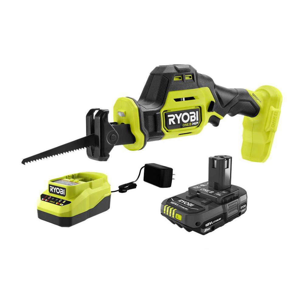 18V ONE+ HP COMPACT BRUSHLESS ONE-HANDED RECIPROCATING SAW KIT | RYOBI