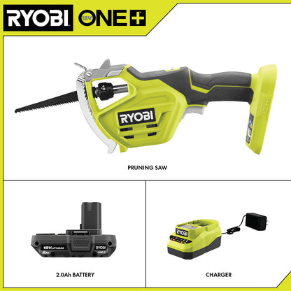 18V ONE+ ONE-HANDED PRUNING RECIPROCATING SAW KIT | RYOBI