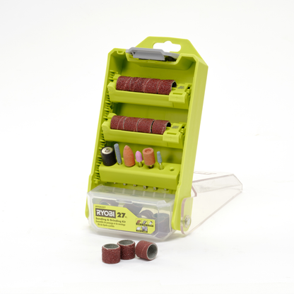 27 PC. SANDING & GRINDING | RYOBI