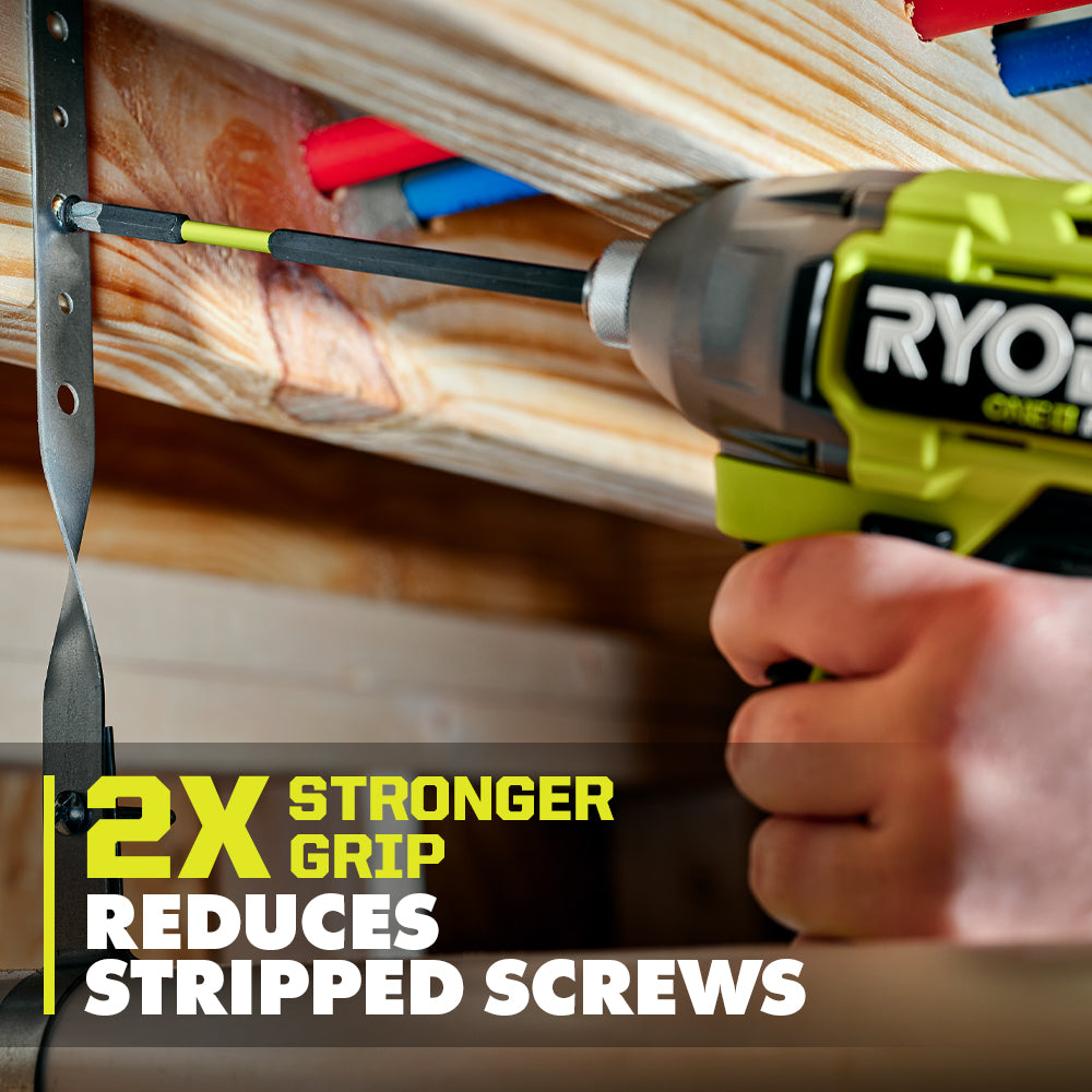 2 PC. 6″ DIAMOND GRIT IMPACT DRIVE BITS | RYOBI