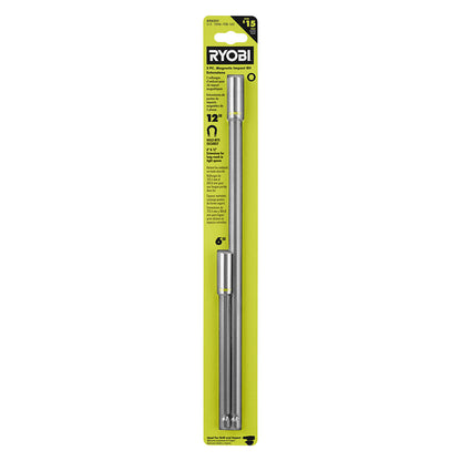 2 PC. MAGNETIC IMPACT BIT EXTENSIONS | RYOBI