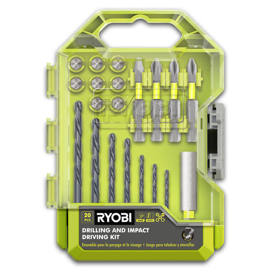 20PC DRILLING/IMPACT DRIVING KIT | RYOBI