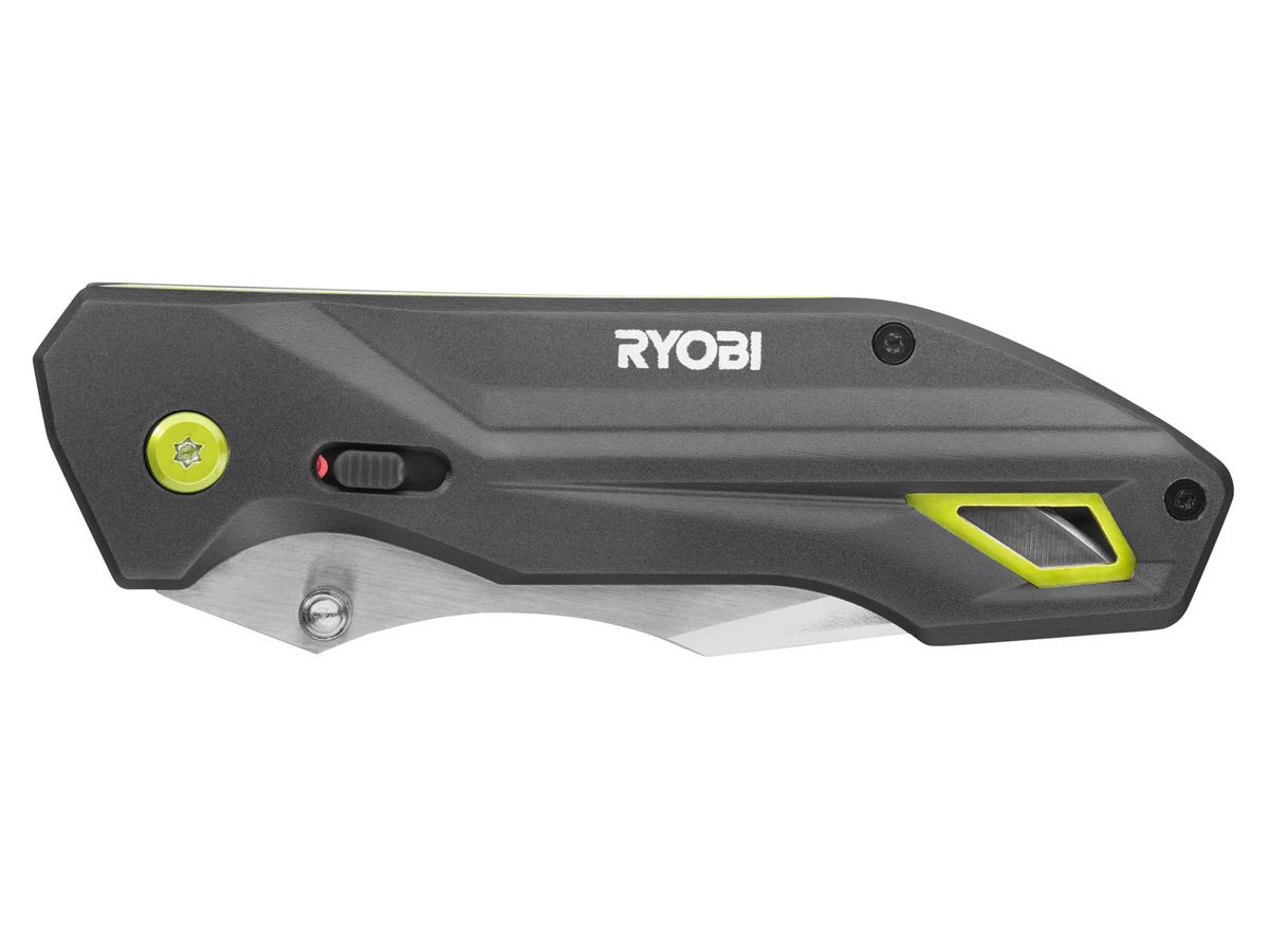 SPRING ASSISTED FOLDING KNIFE WITH 3.25″ BLADE | RYOBI