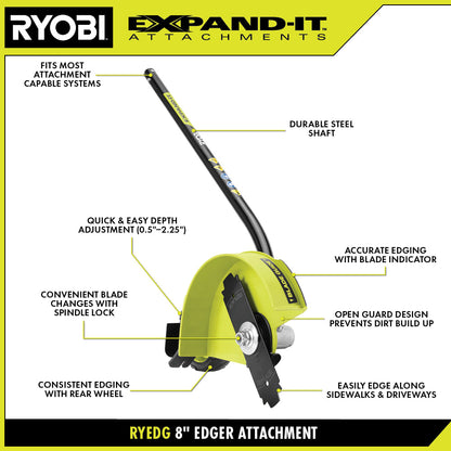 EXPAND-IT 8″ EDGER ATTACHMENT | RYOBI