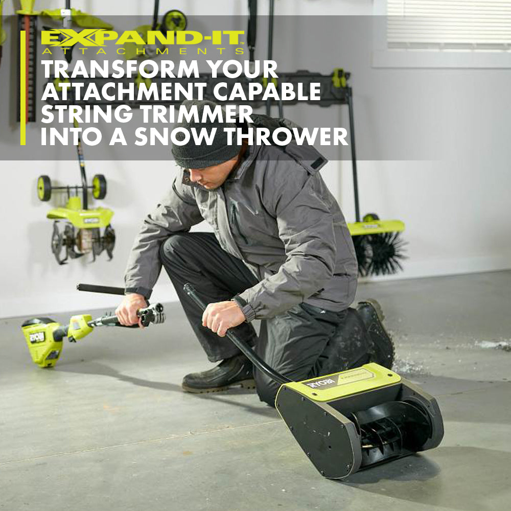 EXPAND-IT? SNOW THROWER ATTACHMENT | RYOBI