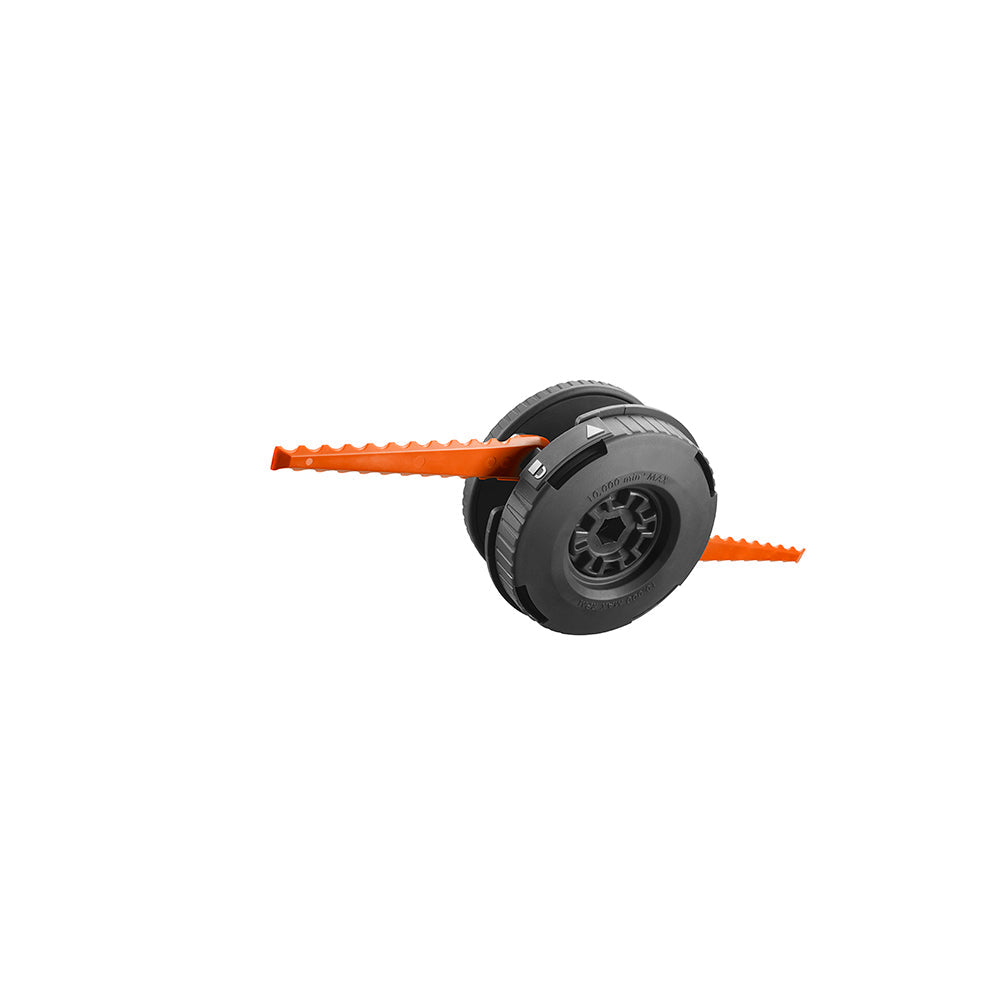 REEL EASY+ 2-IN-1 PIVOTING FIXED LINE AND BLADED HEAD FOR BUMP FEED TRIMMERS | RYOBI