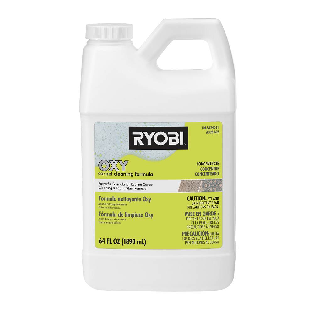 64 OZ. OXY CARPET CLEANING CONCENTRATED FORMULA | RYOBI
