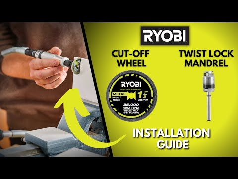 6PC. TWIST LOCK CUT-OFF WHEELS | RYOBI