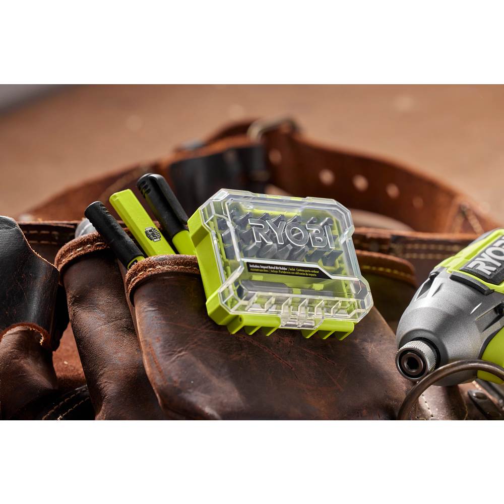 22 PC. 1″ IMPACT DRIVING SET WITH DIAMOND GRIT BITS | RYOBI