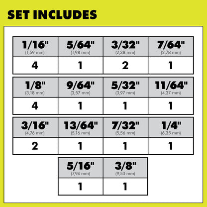 22 PC. TITANIUM DRILL BIT SET | RYOBI