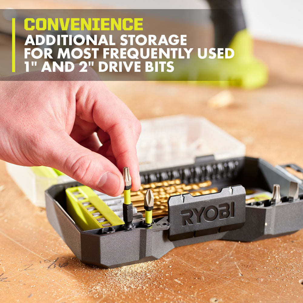 22 PC. TITANIUM DRILL BIT SET | RYOBI