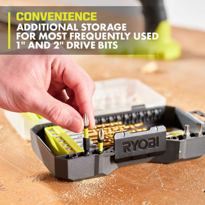 22 PC. TITANIUM DRILL BIT SET | RYOBI