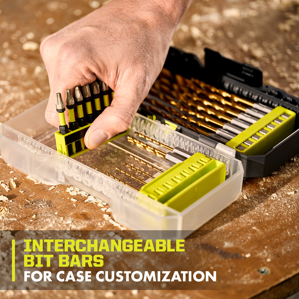 22 PC. TITANIUM DRILL BIT SET | RYOBI