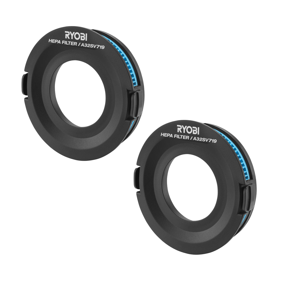 ADVANCED STICK VACUUM REPLACEMENT POST MOTOR HEPA FILTER (2-PACK) | RYOBI