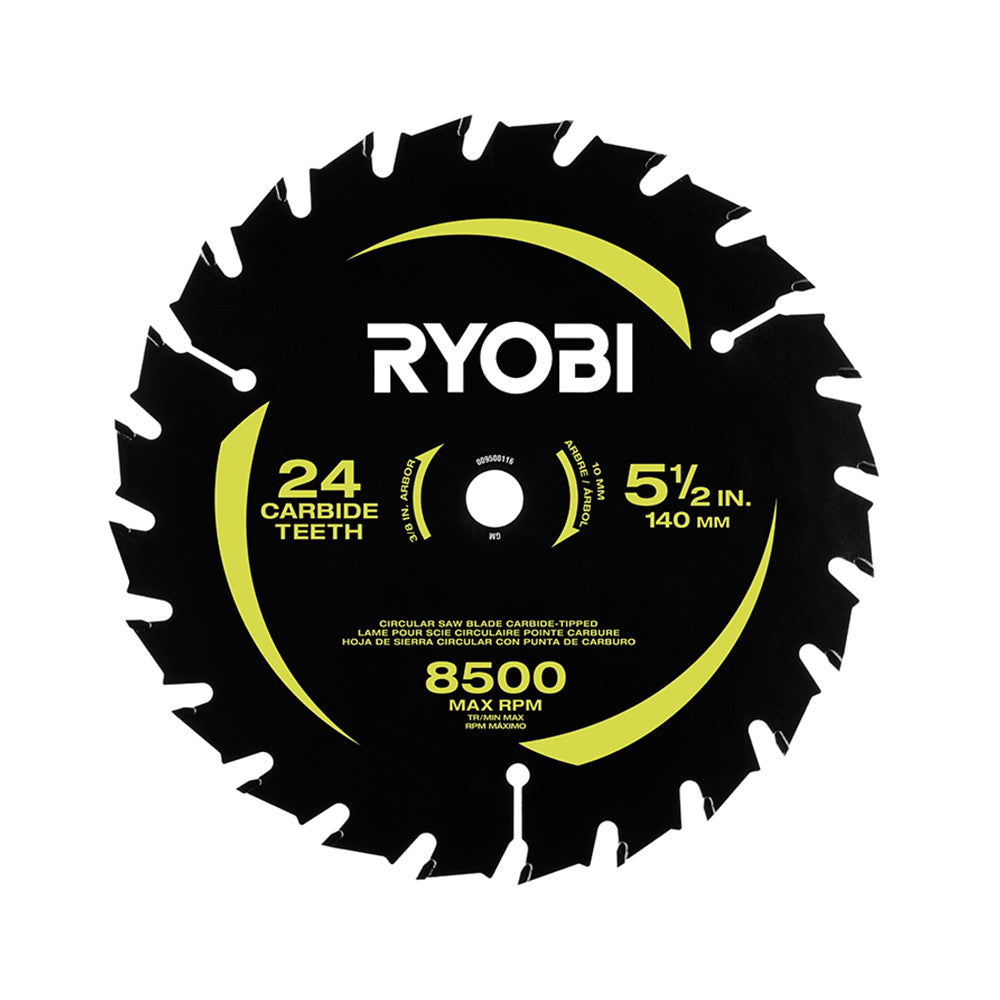 5-1/2″ 24 TOOTH CARBIDE TIPPED FLOORING SAW BLADE | RYOBI