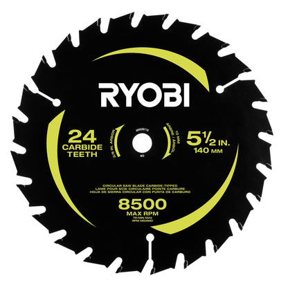 5-1/2″ 24 TOOTH CARBIDE TIPPED FLOORING SAW BLADE | RYOBI
