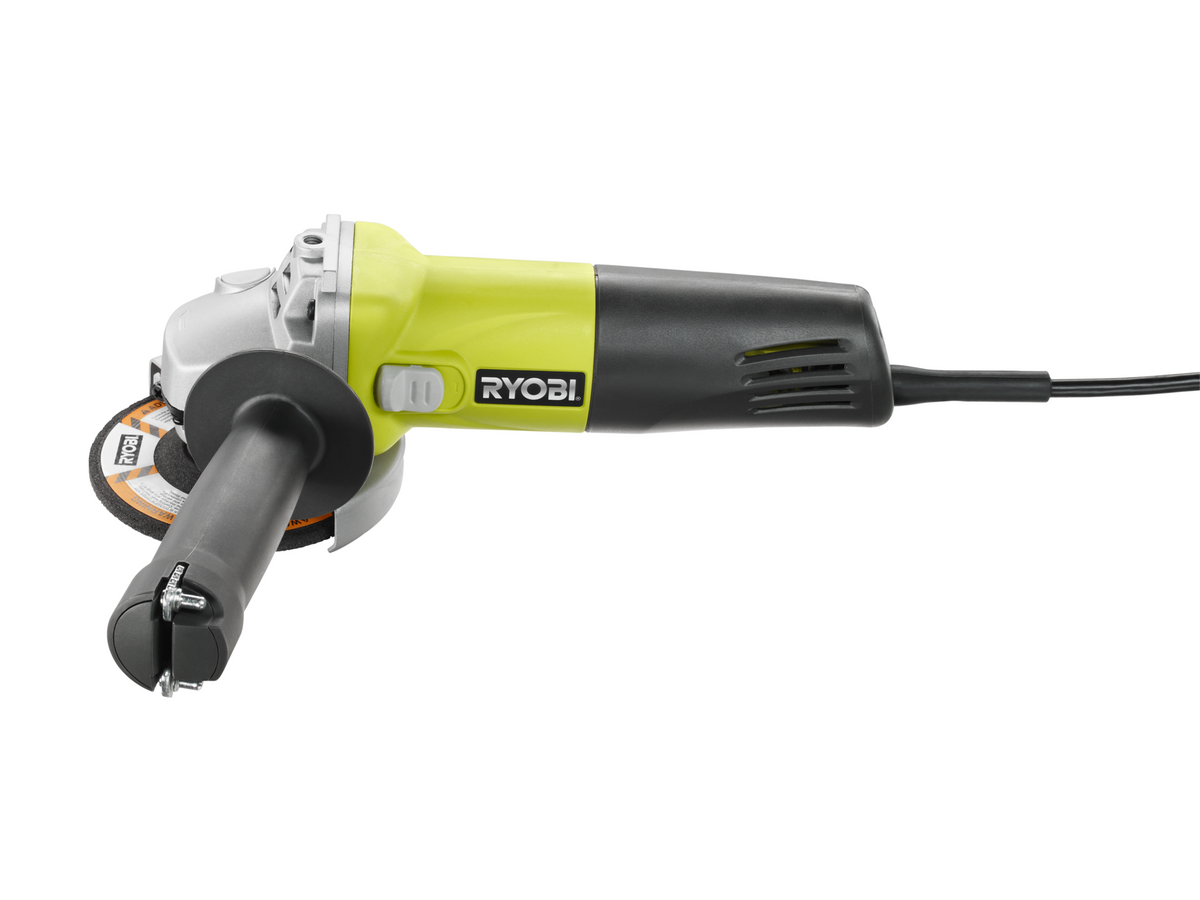 5.5 AMP CORDED 4-1/2″ ANGLE GRINDER | RYOBI