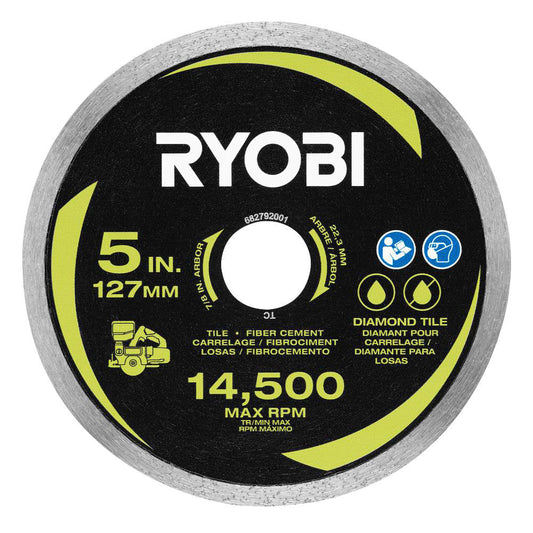 5″ DIAMOND TILE CUTTING BLADE | RYOBI