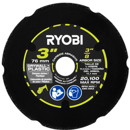 3 ” MULTI-MATERIAL CUT-OFF WHEEL SET (3-PACK) | RYOBI