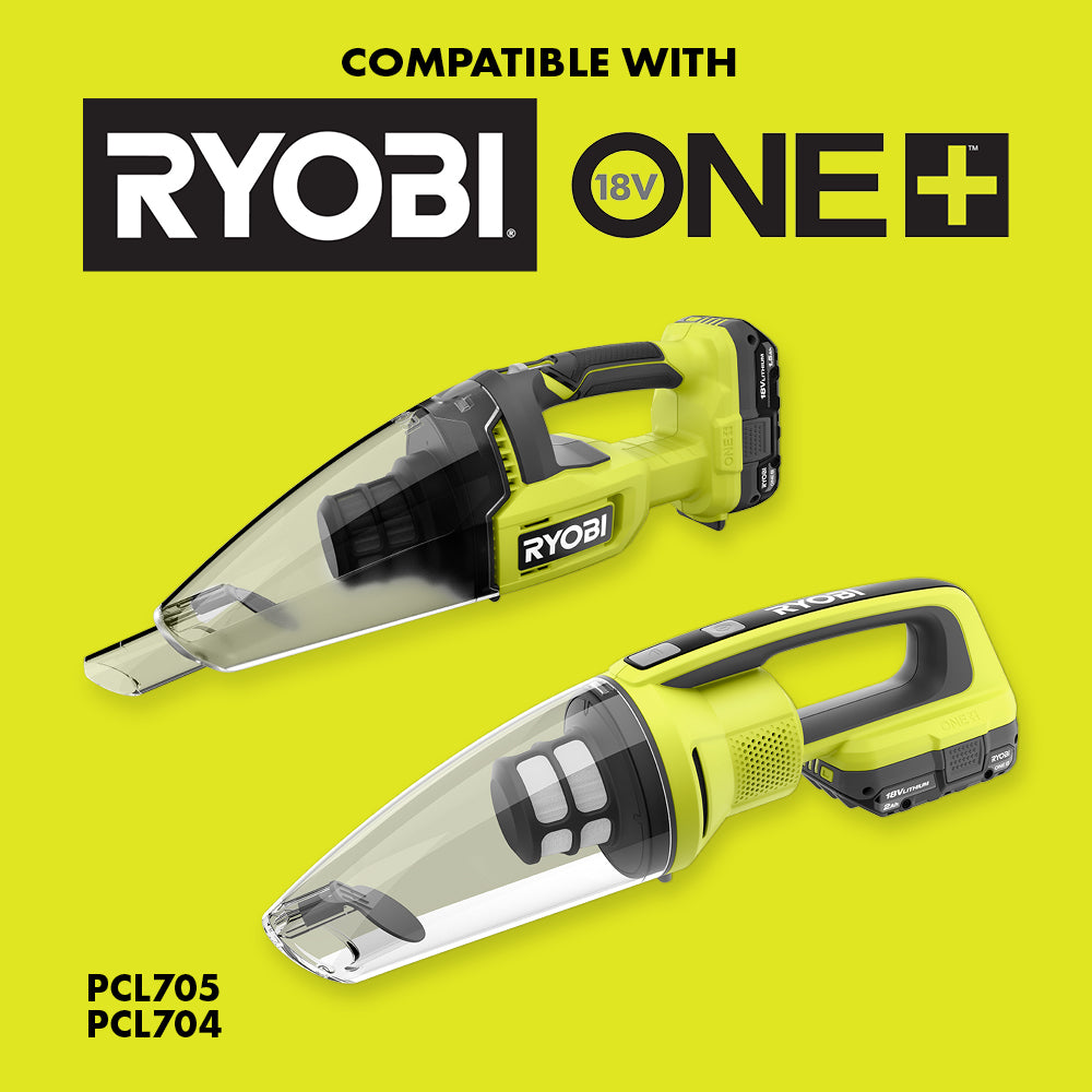 HAND VACUUM STANDARD FILTERS (2-PACK) | RYOBI