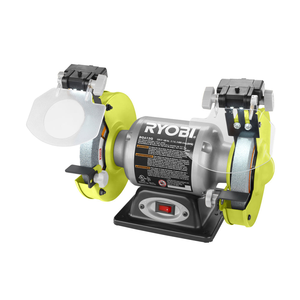 6″ BENCH GRINDER | RYOBI
