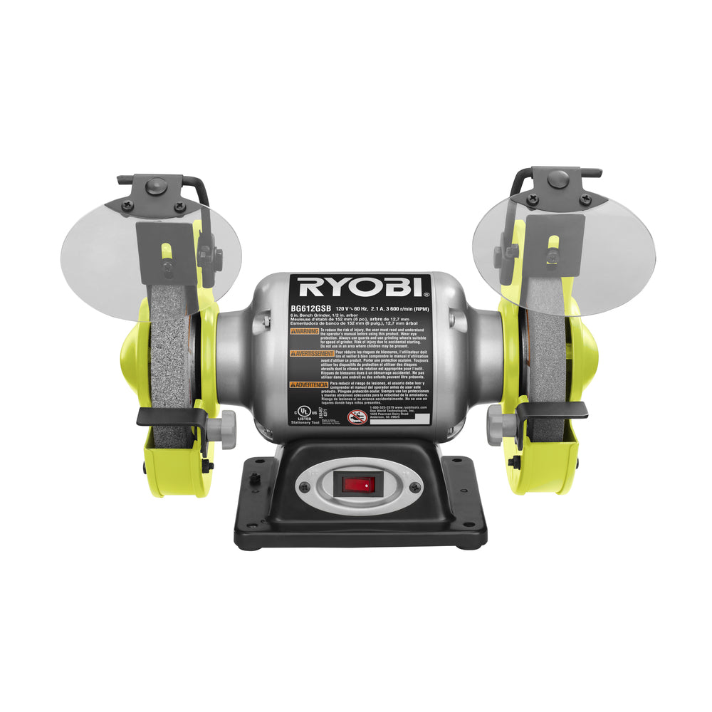 6″ BENCH GRINDER | RYOBI