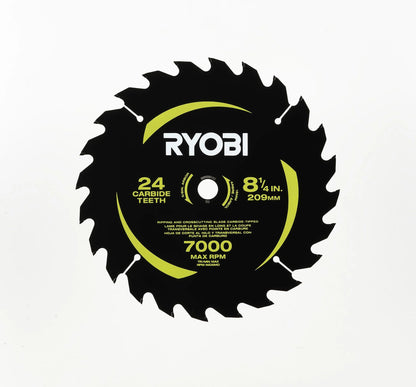 8-1/4″ 24 CARBIDE TEETH THIN KERF TABLE SAW BLADE | RYOBI