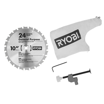 RYOBI 10 IN. COMPOUND MITER SAW WITH LED | RYOBI