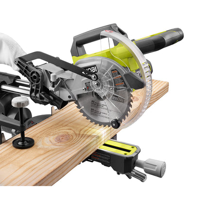 RYOBI 7-1/4 IN. COMPOUND SLIDING MITER SAW | RYOBI