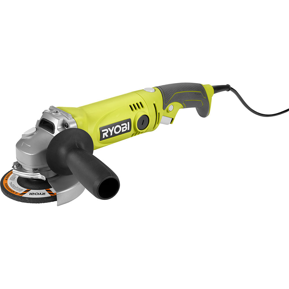 RYOBI 7.5 AMP 4-1/2?? ANGLE GRINDER WITH ROTATING REAR HANDLE | RYOBI