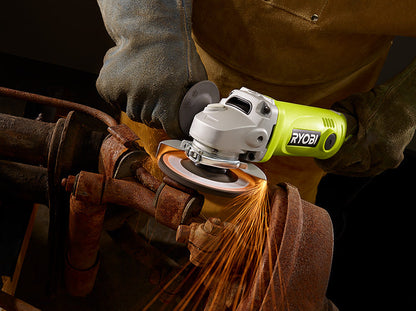 RYOBI 7.5 AMP 4-1/2?? ANGLE GRINDER WITH ROTATING REAR HANDLE | RYOBI