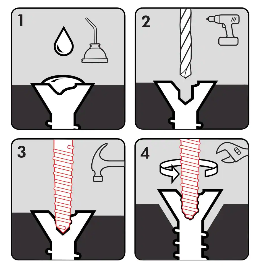 3 PC. SPIRAL SCREW EXTRACTOR SET | RYOBI