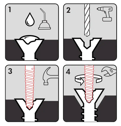 3 PC. SPIRAL SCREW EXTRACTOR SET | RYOBI