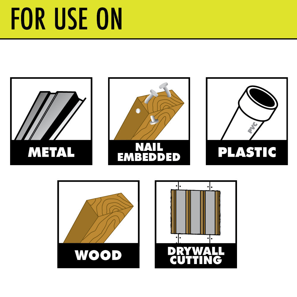 3 PC. WOOD/METAL PLUNGE BLADE SET | RYOBI