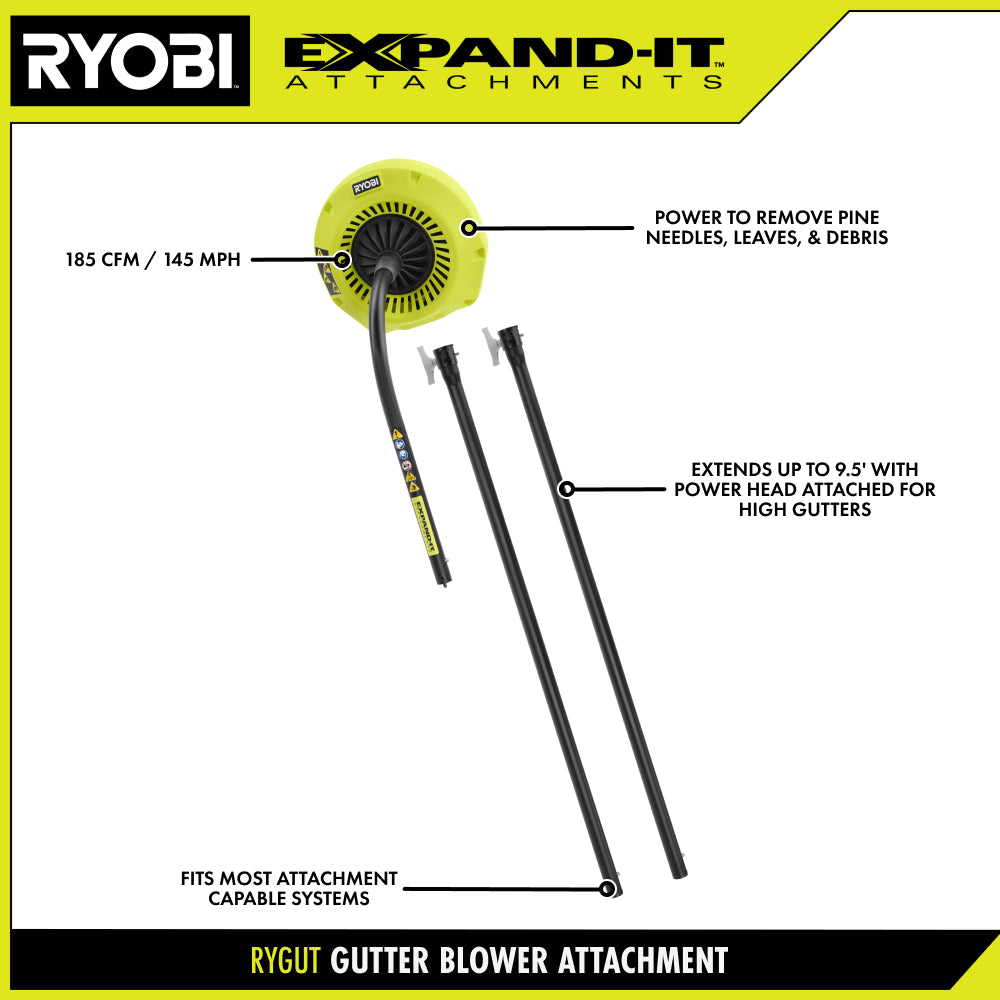 EXPAND-IT GUTTER BLOWER ATTACHMENT | RYOBI