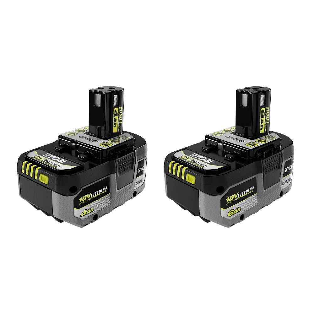 18V ONE+ 4AH & 6AH LITHIUM HIGH PERFORMANCE BATTERY 2-PACK | RYOBI