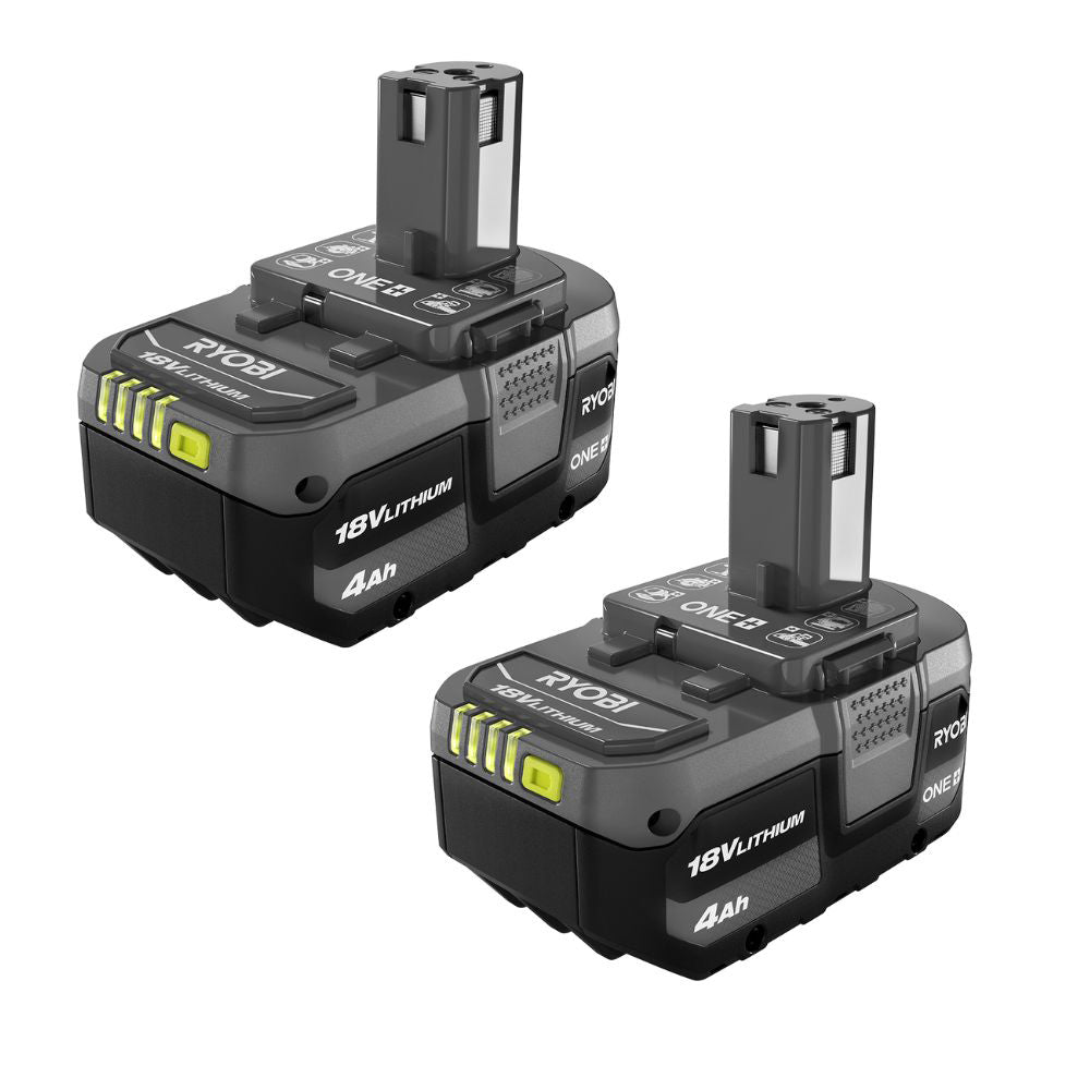 18V ONE+ 4AH LITHIUM BATTERY (2-PACK) | RYOBI