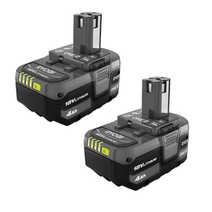 18V ONE+ 4AH LITHIUM BATTERY (2-PACK) | RYOBI