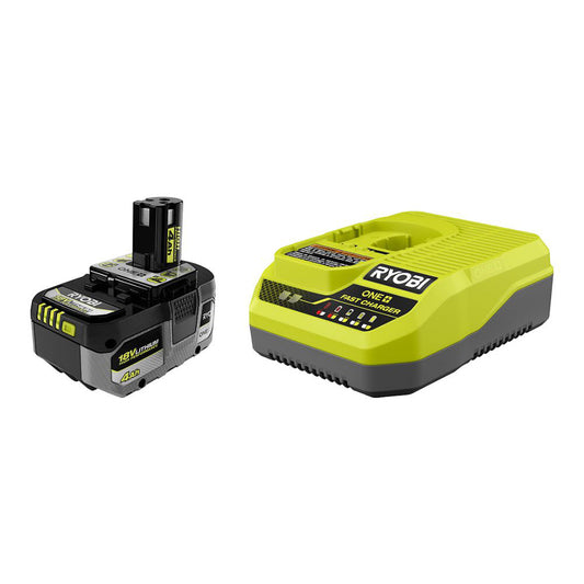 18V ONE+ 4AH LITHIUM HIGH PERFORMANCE STARTER KIT | RYOBI