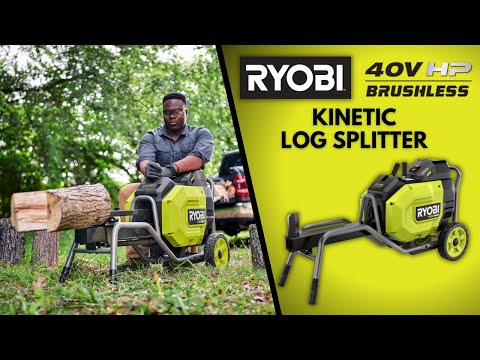 40V HP BRUSHLESS KINETIC LOG SPLITTER | RYOBI