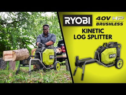 40V HP BRUSHLESS KINETIC LOG SPLITTER | RYOBI