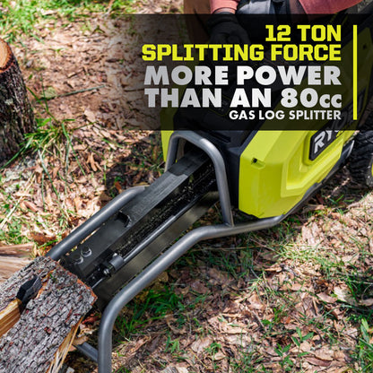 40V HP BRUSHLESS KINETIC LOG SPLITTER KIT | RYOBI