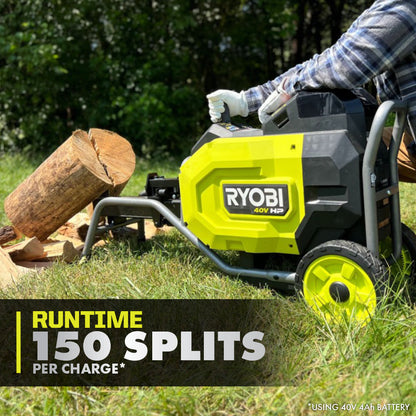 40V HP BRUSHLESS KINETIC LOG SPLITTER KIT | RYOBI