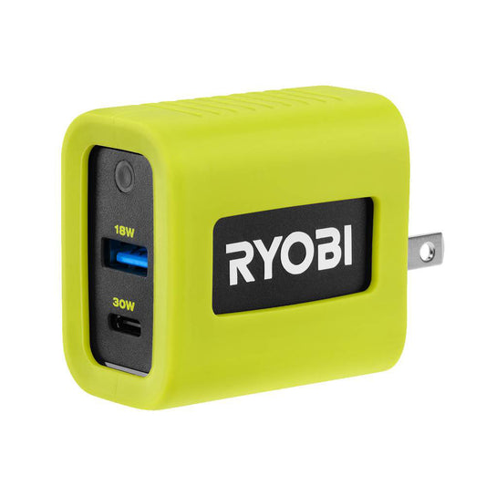 30 WATT USB WALL CHARGER | RYOBI