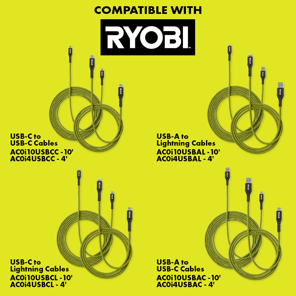 30 WATT USB WALL CHARGER | RYOBI