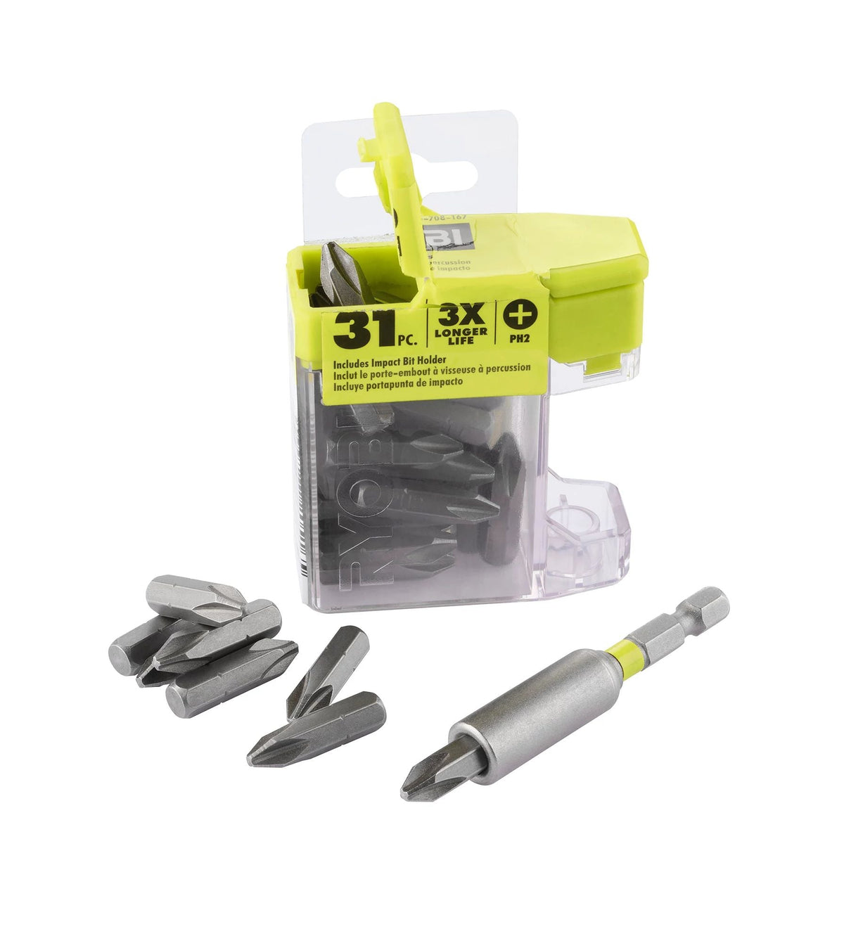 31 PC. 1?? BULK IMPACT DRIVE BIT SET | RYOBI