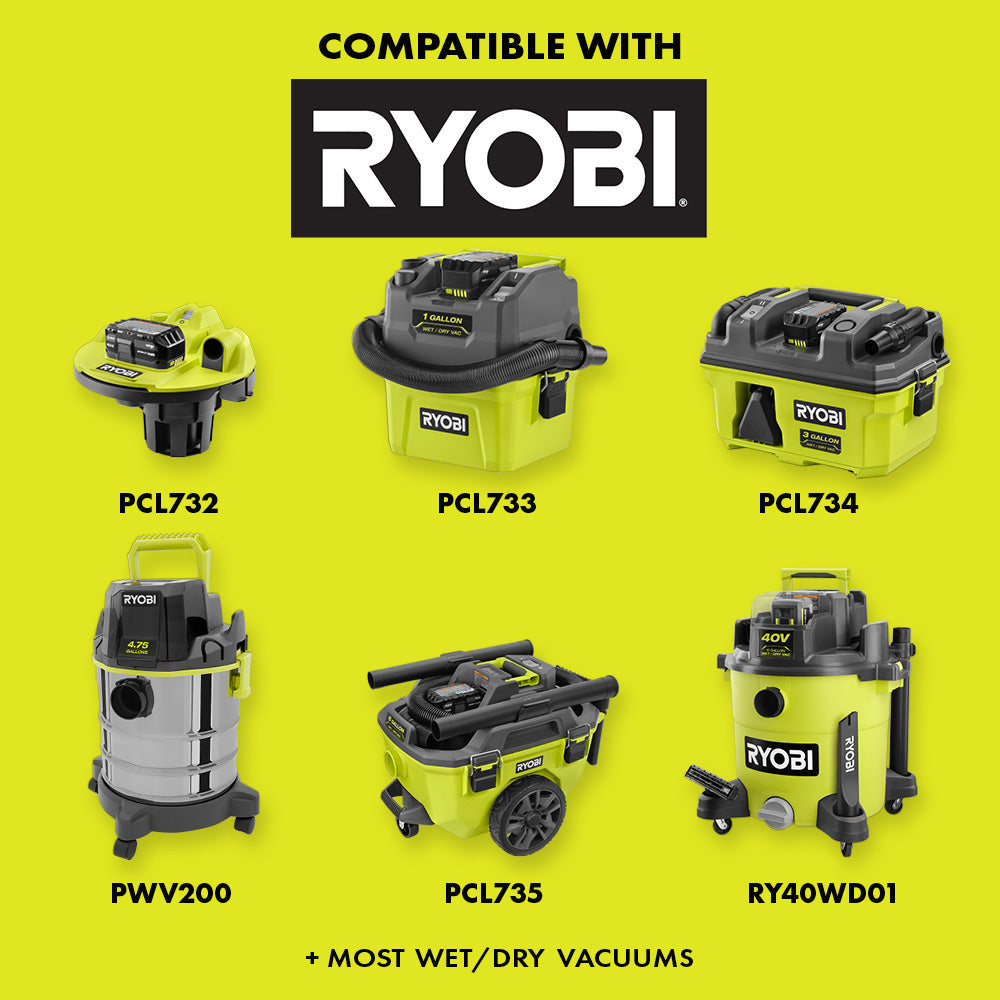 UNIVERSALFIT WET/DRY DUST BRUSH | RYOBI