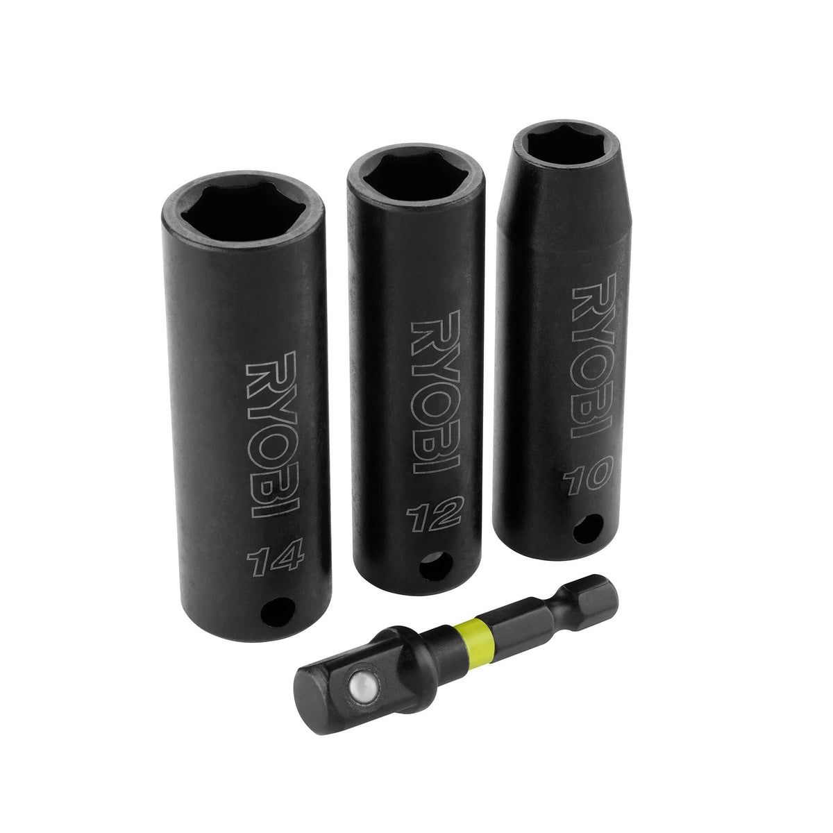 4 PC. 3/8″ DRIVE METRIC IMPACT SOCKET SET | RYOBI