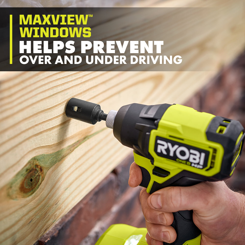 4 PC. MAXVIEW? LAG DRIVERS | RYOBI